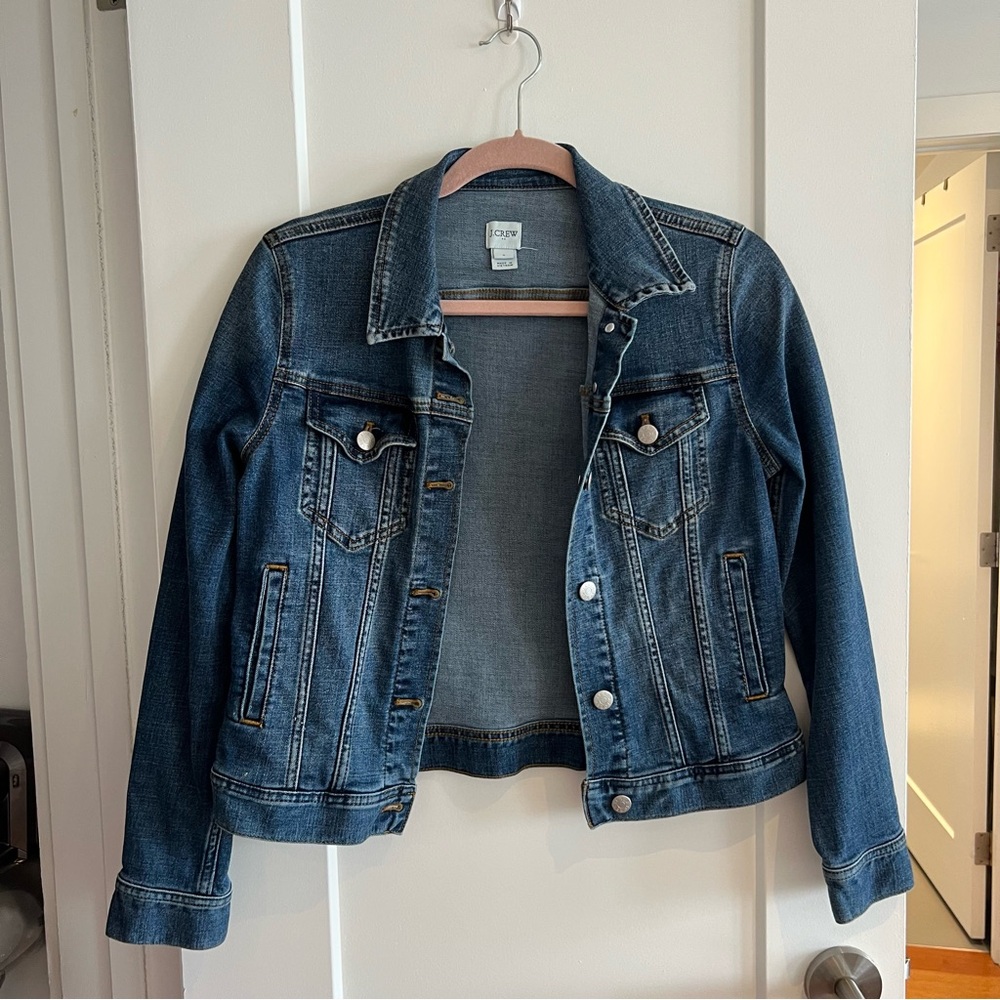 J. Crew Classic Blue Denim Jean Jacket